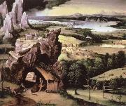 Joachim Patinir landscape with st.jerome USA oil painting artist